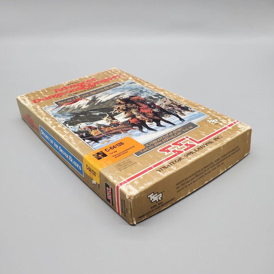 Secret of the Silver Blades Advanced Dungeons & Dragons Commodore 64/128 - Image 4 of 4