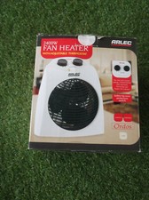 Arlec 2400w Radiant Heater With Adjustable Thermostat and Fan Boost 3  Settings for sale online | eBay