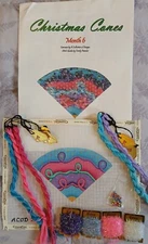 Collection of Designs Emily Pannier Christmas Cones Needlepoint Ornaments KITS
