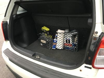 Rear Trunk Envelope Style Mesh Organizer Cargo Net for SUZUKI SX4
