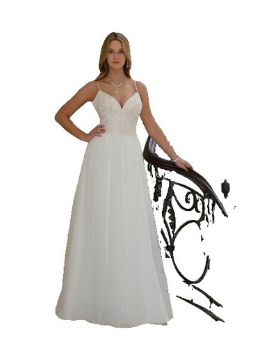 knee length dresses for ladies Retrofete Thelma Crochet Dress in BEIGE. Size L main image 0