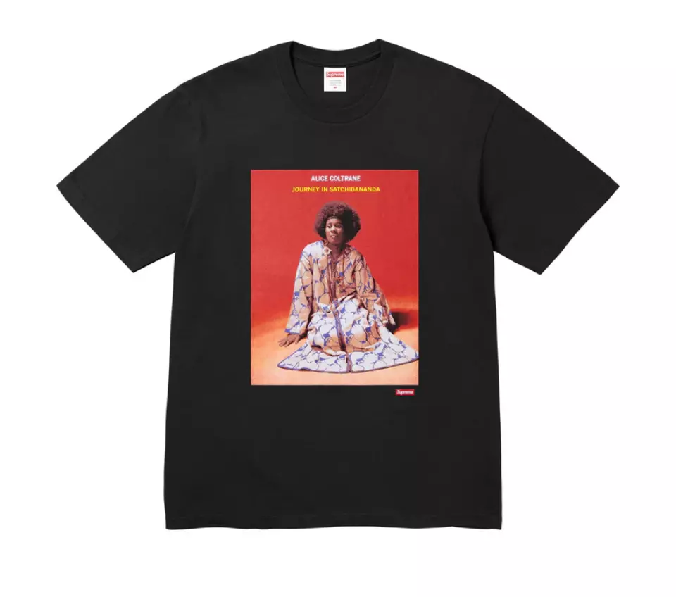 T shirt noir Supreme Satchidananda SS24T55 TAILLE XL EXTRA lARGE