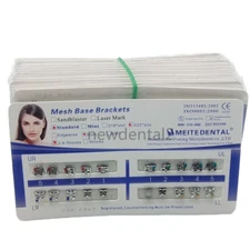 20Kit Dental Orthodontic Bracket Braces Standard Roth .022 Hooks 3-4-5 20pc/Kit