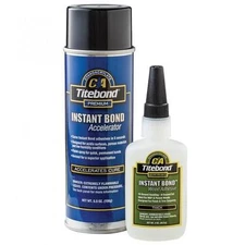 Titebond Instant Bond Dual Pack (4 oz Instant Bond & 5.5 oz Accelerator)