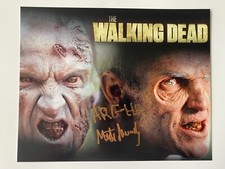 MIKE MUNDY In Person Signed Autograph 20x25cm The Walking Dead