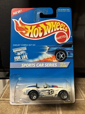 Hot Wheels Sports Car Series Shelby Cobra 427 S/C #3 of 4 Var 7-Sp #406