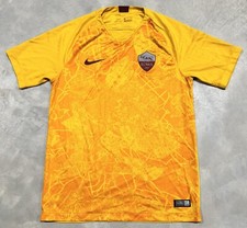 2018 Nike Dri Fit Mens Small AS Roma 1927 Soccer Futbol Jersey 919018-739