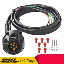 Kabelsatz Kabelbaum E-Satz Elektrosatz 7 polig Universal für Anhängerkupplung