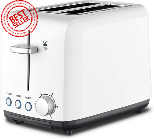 Kambrook 2-Slice Wide Slot Toaster – Model KTA120WHT White - Picture 2 of 12