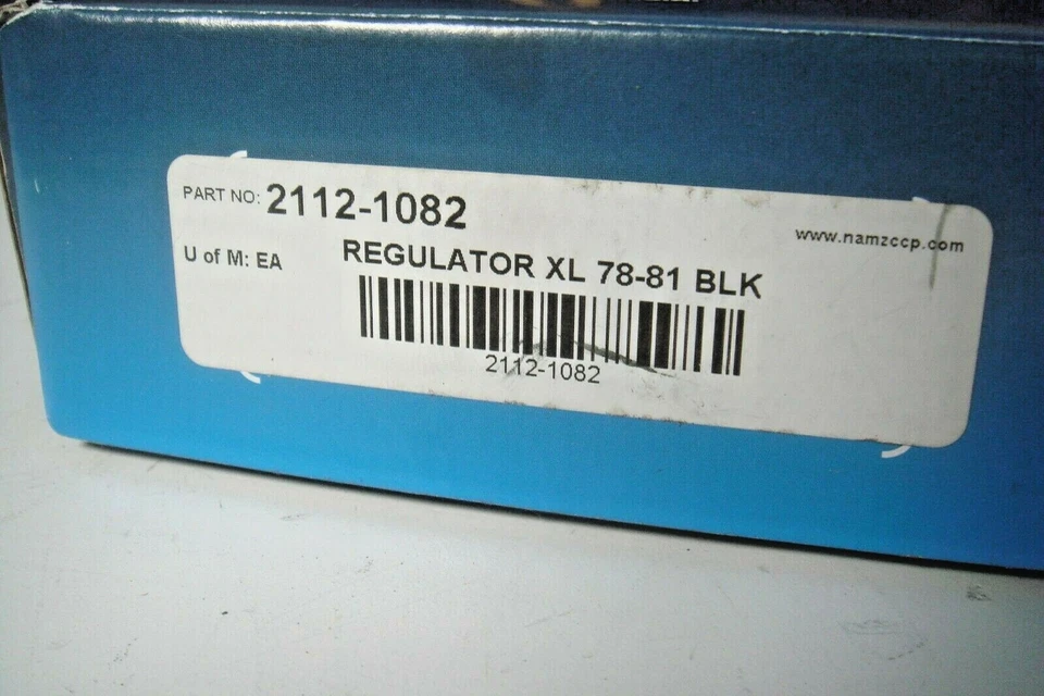 Regulador Drag Specialies para Harley Sportster XL 1978-1981 negro 2112-1082 S8 Foto 3 de 4