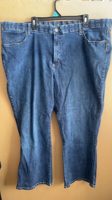 WOMEN'S LEE BOOTCUT SIZE 30W PETITE BLUE JEANS