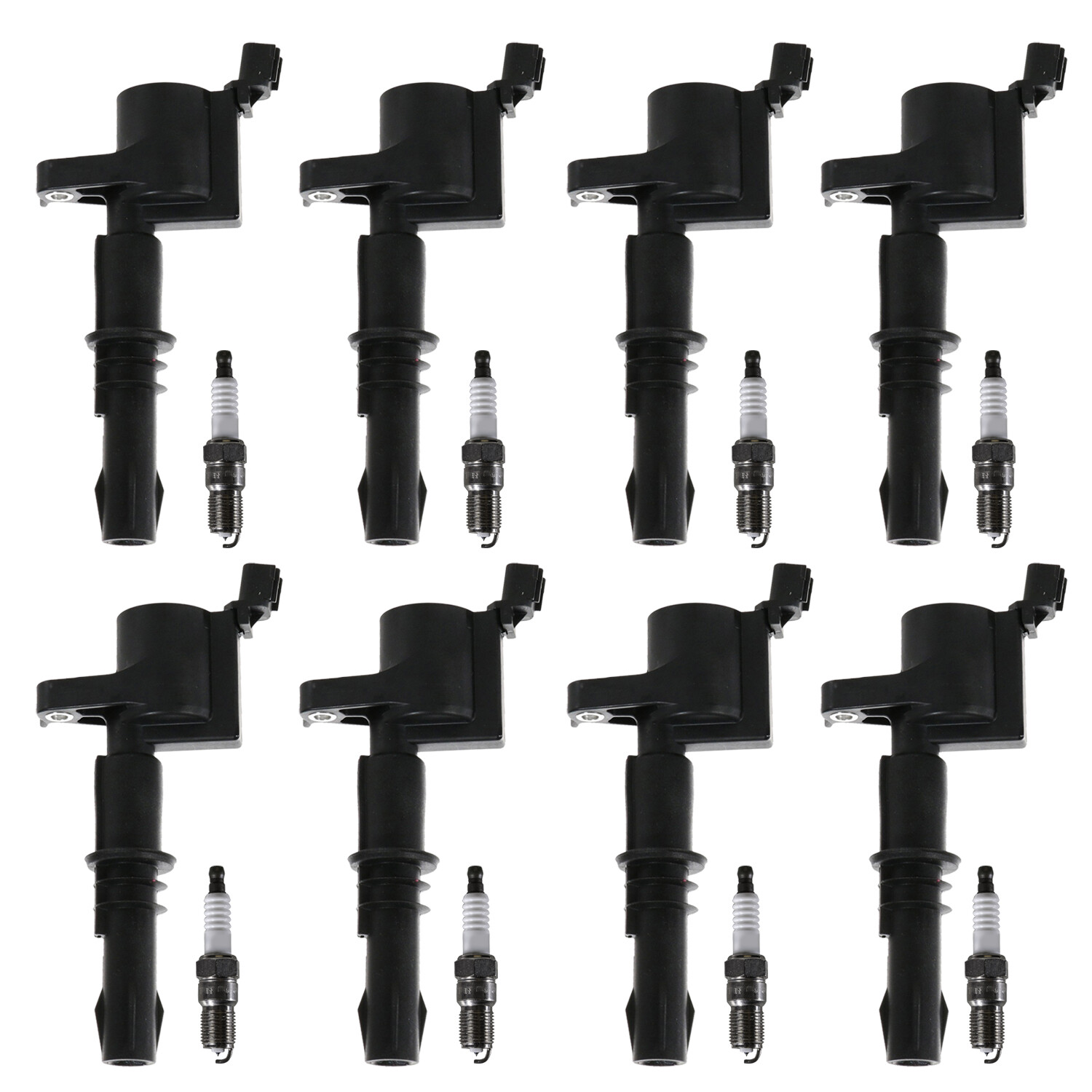 Bosch 8 Ignition Coil Denso 8 Iridium Long Life Spark Plug Kit For Navigator V8