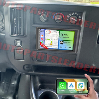 Carplay For Chevy Express 2003 2004-2006 Radio Android 13 GPS Stereo Navi RDS