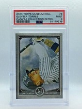 2020 Topps Museum Collection Canvas Gleyber Torres Yankees PSA 9
