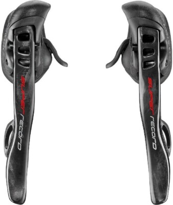Combo Leviers/freins Campagnolo Super Record 12s EPS - ErgoPower Ultra Shift - Noir - Neuf