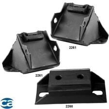 Engine Motor Mounts & Auto Trans. Mont 3Pcs Set for Oldmobile Cutlass 68-72 5.7L