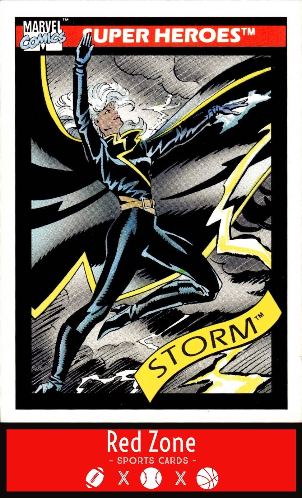 1990 Impel Marvel Universe - #24 Storm EX+ NM Set Break.