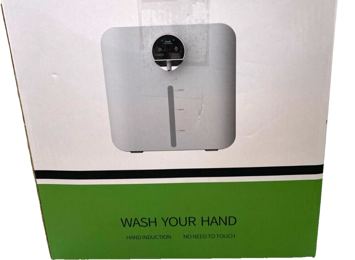 Flever Touchless White Soap Dispenser Automatic Hand Sanitizer New-image