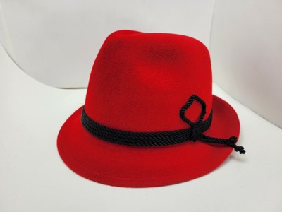 BILTMORE TYROLEAN FUR FELT HAT FEDORA 