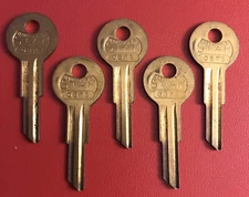 Star Brand Key blanks   OBR3          set of 5                             [kb6]