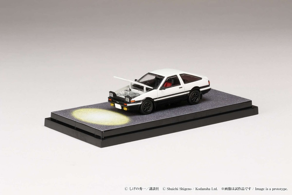 Hobby Japan 1/64 Toyota SPRINTER TRUENO GT APEX (AE86) INITIAL D
