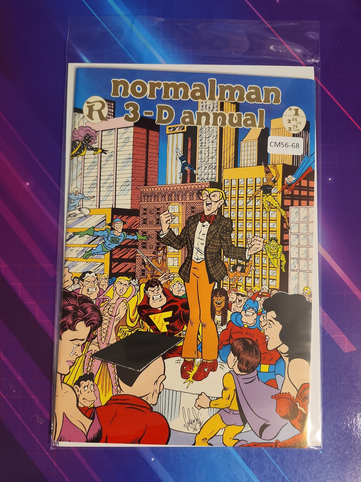 NORMALMAN #1 9.2 RENEGADE PRESS ANNUAL BOOK CM56-68