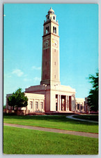 Campanile Louisiana State University Baton Rouge LA Vintage Postcard