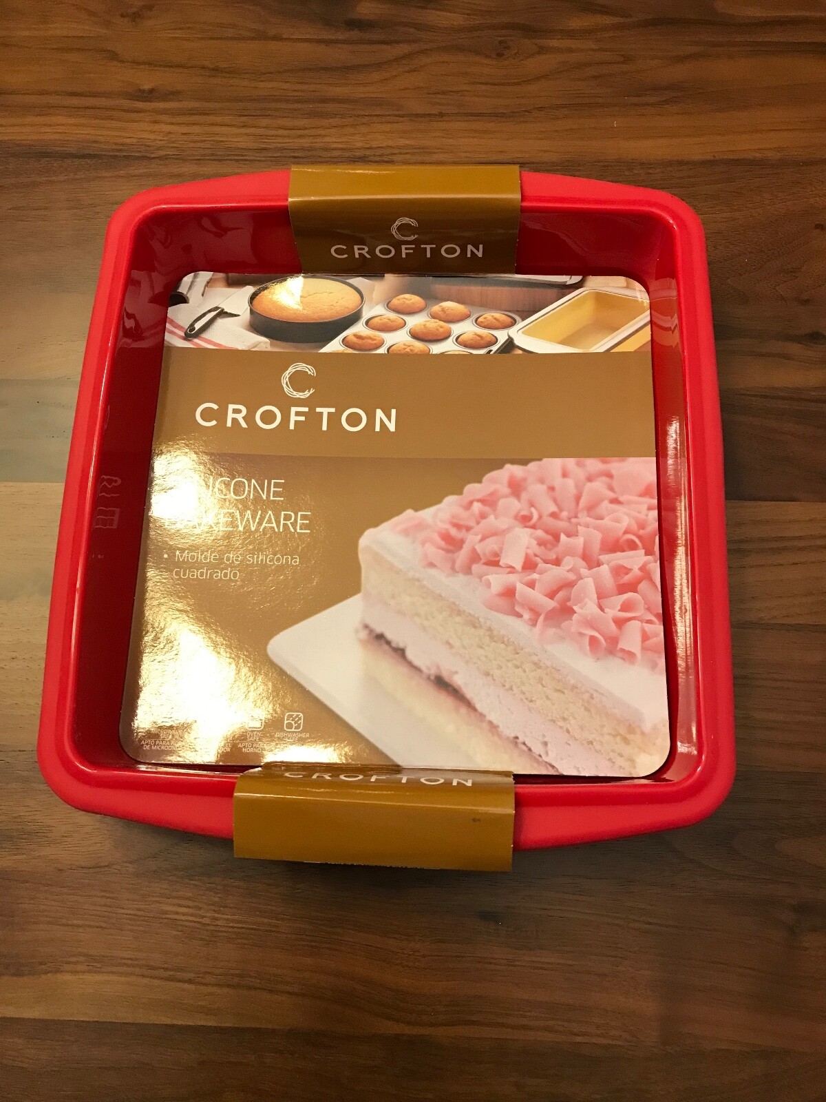 Crofton Silicone Bakeware, 9" by 9" oven safe to 460 degrees F eBay