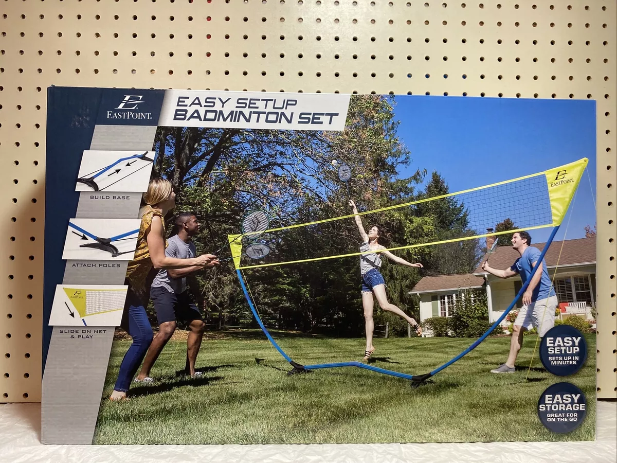 Badminton Game Set Eastpoint Sports Easy Setup Regulation Size