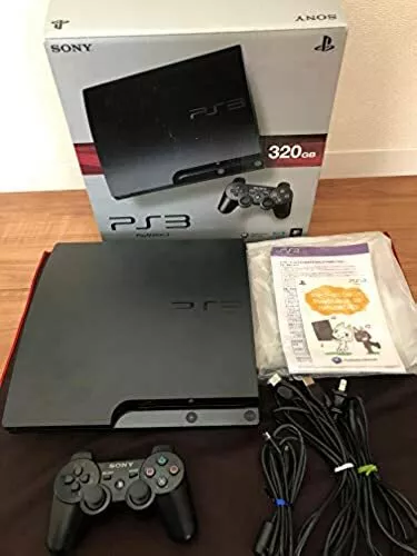 PlayStation 3 PS3 Console System 320GB Charcoal Black Japan CECH-3000B w/  box