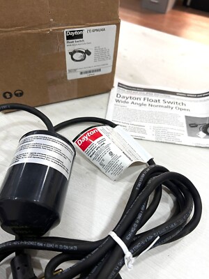 Dayton Float Switch Wide Angle 6PNU4A