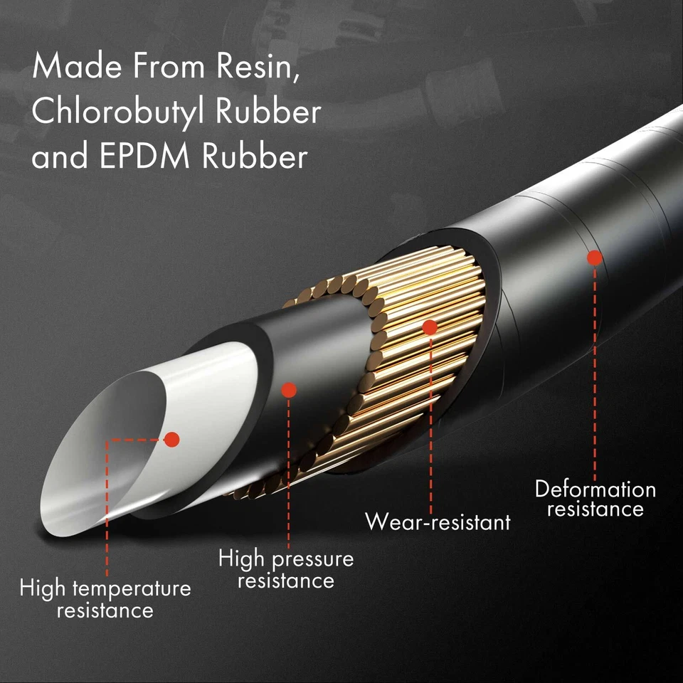 Línea de succión de aire acondicionado para Nissan Altima 2015-2018 V6 3,5 L compresor a evaporador Foto 4 de 4