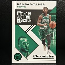 Kemba Walker 2019-20 Panini Chronicles Green #14 Base Card Set Celtics Hornets