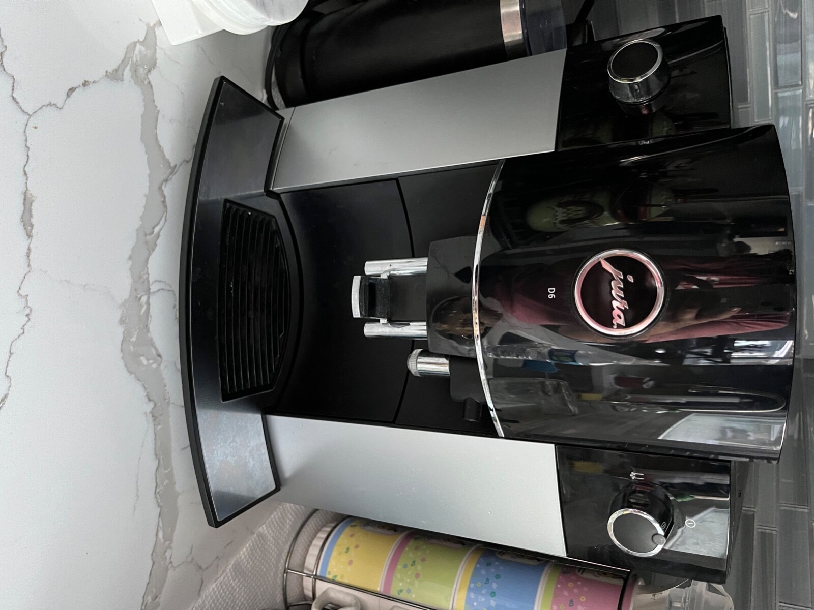 Jura D6 Automatic Coffee Machine Platinum eBay