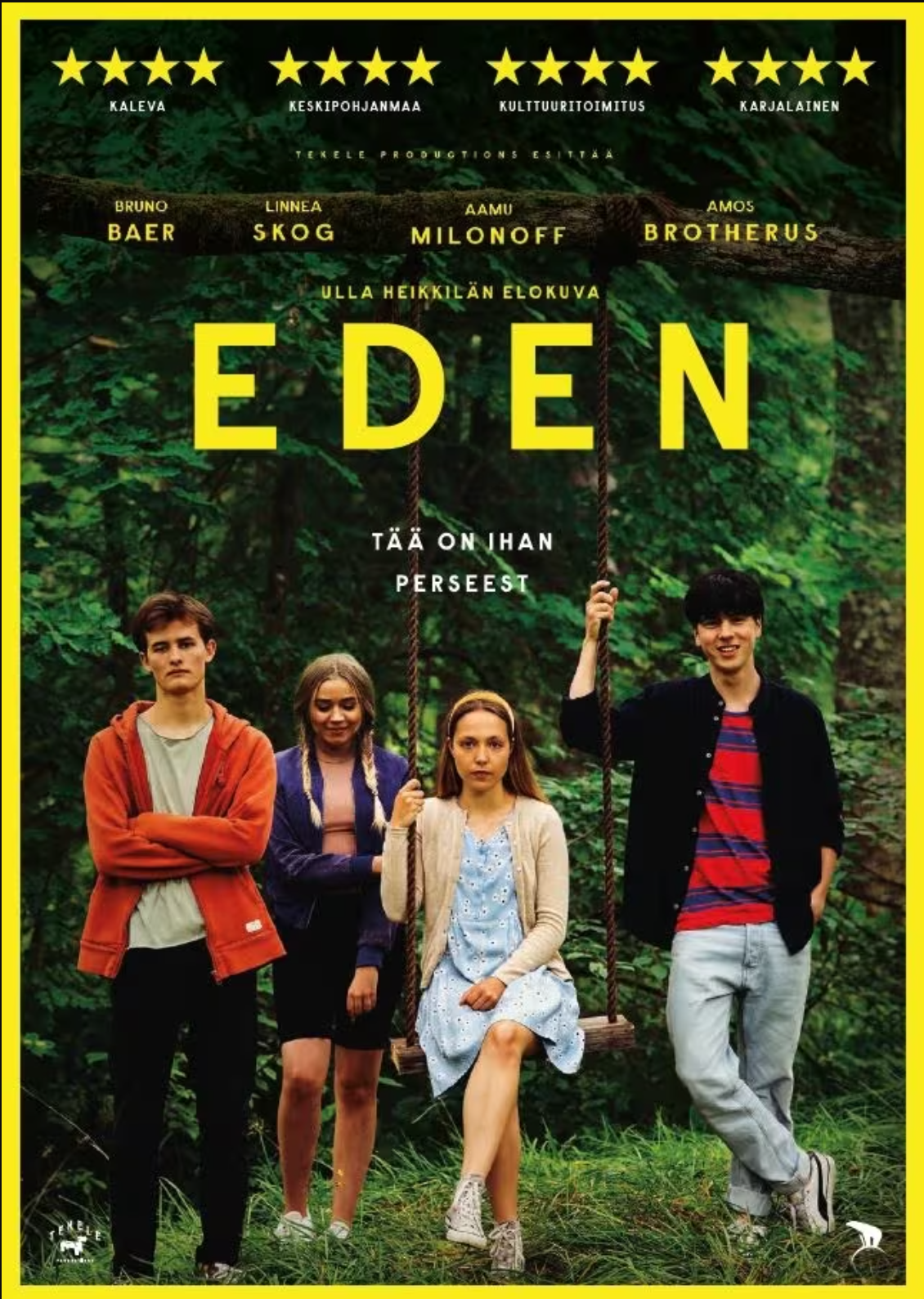 Eden (2020) Finnish coming-of-age summer camp story DVD English subtitles