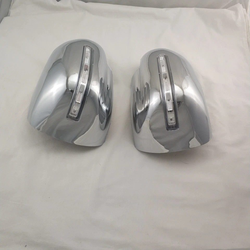 Cubierta de manija de puerta de espejo LED cromado para 06-13 Suzuki Grand Vitara 12 piezas Foto 4 de 4