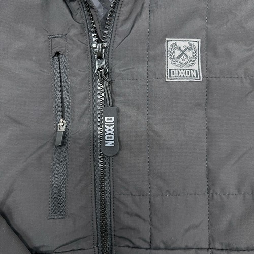 Dixxon Flannel Co Jacket Mens Medium Black Nomad Puffer Relaxed Fit Full Zip - Bild 2 von 10