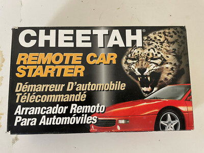 #ad CHEETAH REMOTE CAR STARTER MODEL SK8 NEW $21.99