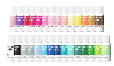 Colour Mill Next Generation Lebensmittelfarben auf Ölbasis alle Farben 20 ml
