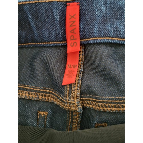Spanx Blue Jean legging Pull On size Medium pants tummy control slimming - Picture 6 of 10