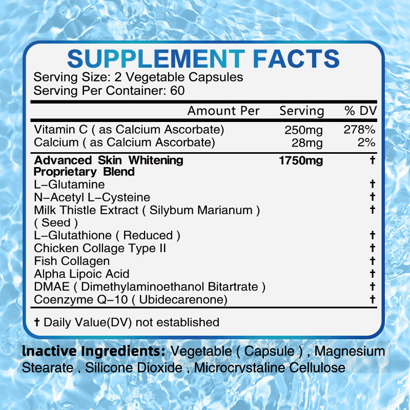 cysteine labeling of glutathione N-Acetyl-Cysteine + Glutathione Capsules 2028mg