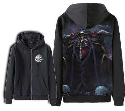 Overlord Anime Kapuzen Sweatshirt Hoodie Hooded pullover Jacket Pulli Jacke 