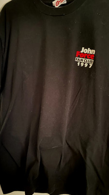 JOHN FORCE NHRA 1997  FAN CLUB  AA/FC CASTROL DRAG RACING T SHIRT