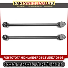 2x Rear Suspension Trailing Arm for Toyota Venza 2009-2016 Highlander 2008-2013