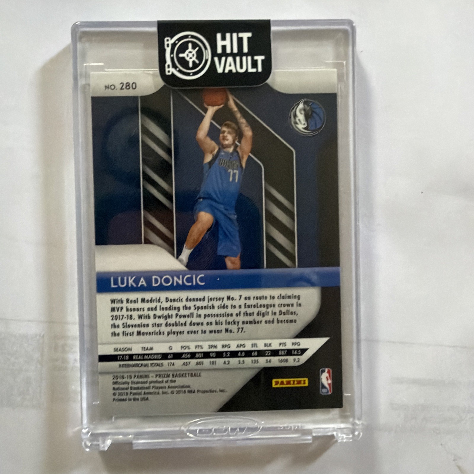 2018-19 Panini Prizm - Luka Dončić #280 (RC) view 2