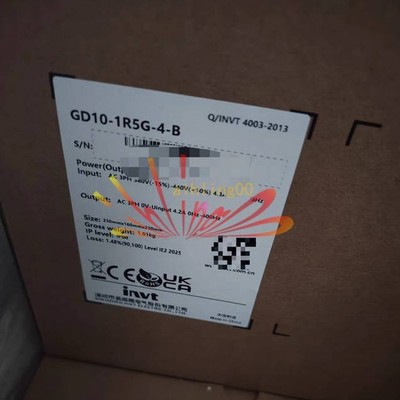 1PCS New INVT Inverter GD10-1R5G-4-B 1.5KW 380V