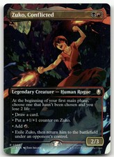 Zuko, Conflicted (Borderless) #302 (Foil) (NM) TLA Magic MTG