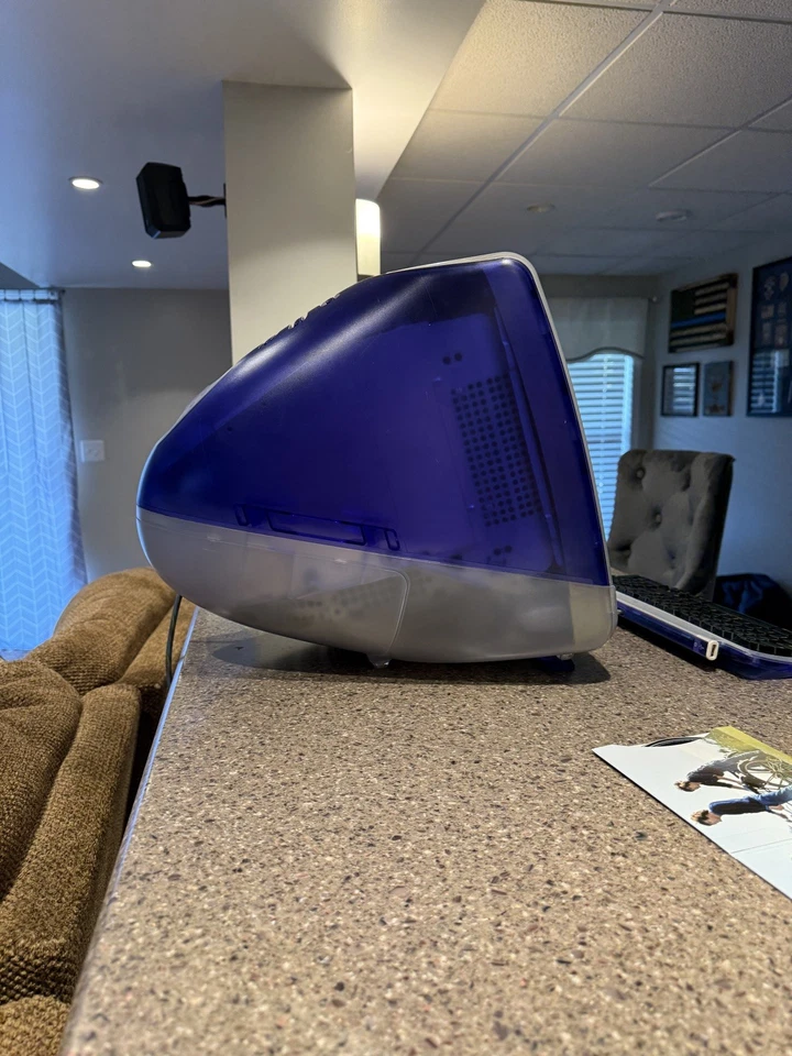 Apple iMac G3 Grape (Early 1999) G3 333MHz 97MB Ram 40GB HDD OS 9.2.1 AND 10.3 - Image 4 of 4