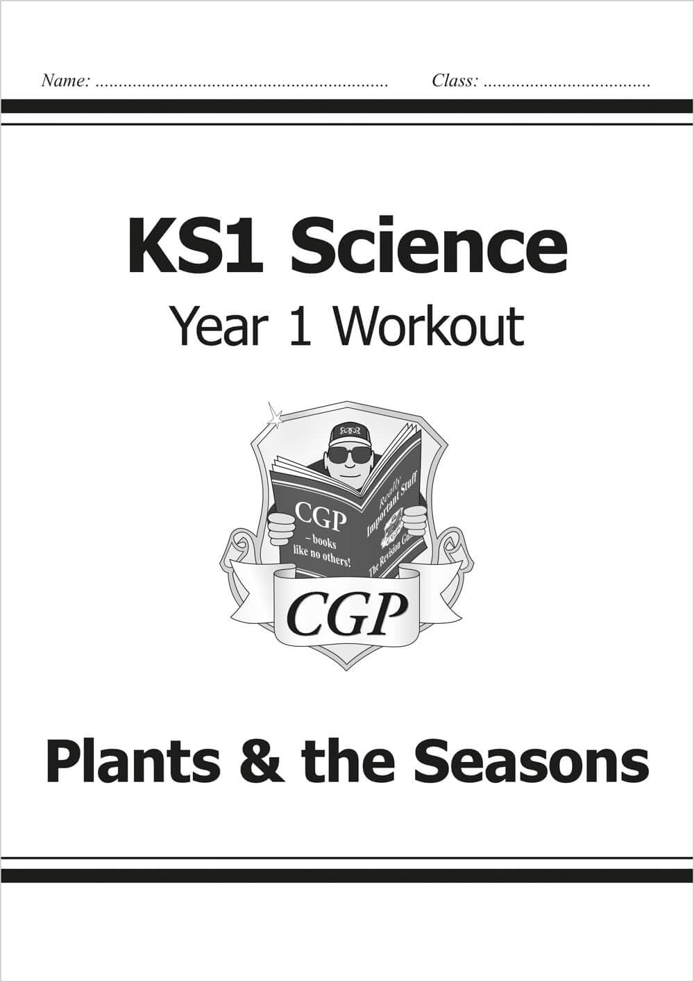 KS1 Science Year One Workout: Plants & the Seasons by CGP Books NEW - Image 3