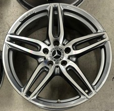 X1 SINGLE 19” GENUINE MERCEDES E CLASS STAR ALLOY WHEEL REAR A2134012100 C238 9J